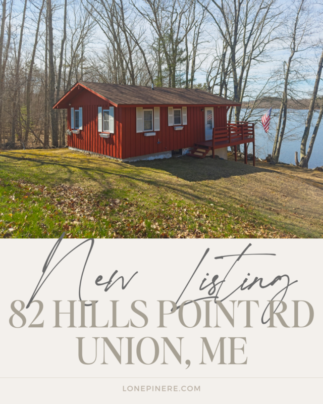 Camp on seven  tree pond union maine