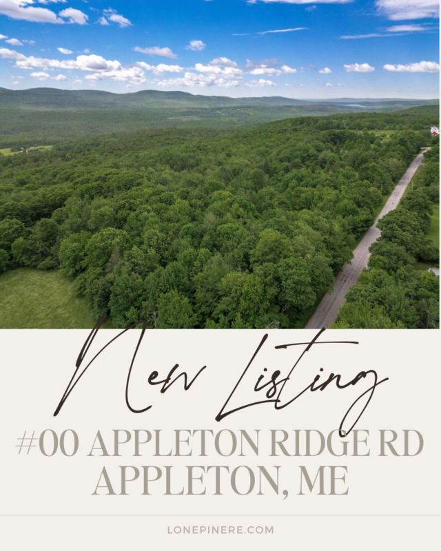 Land in appleton Maine